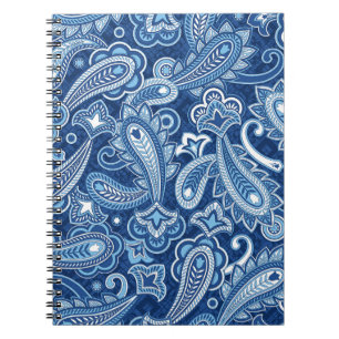 Paisley Print Notepad Notizblock