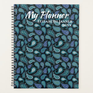 Paisley Print Planer
