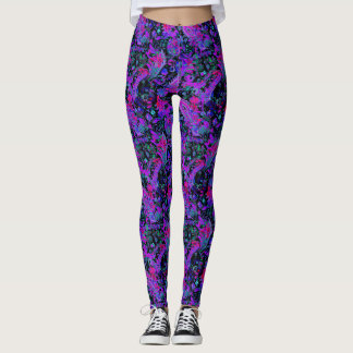 Paisley-Psychedelic-Leggings Leggings