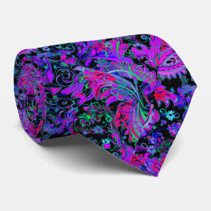 Paisley-Psychedelische-Neonfarben Krawatte