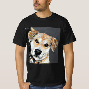 Paisley Pup Painting T-Shirt