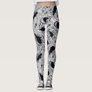 Paisley-Ratten-Leggings Leggings