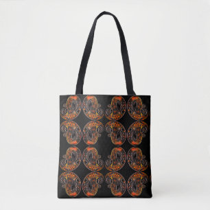 Paisley-Schildpatt-Tasche