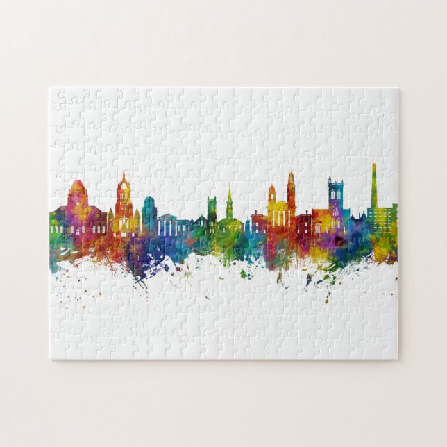 Paisley Scotland Skyline Puzzle (Horizontal)