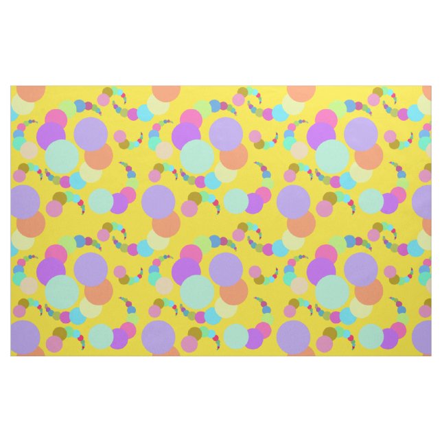 Paisley Space Worms V3 Stoff (Fat Quarter (45,7 x 55,9 cm))