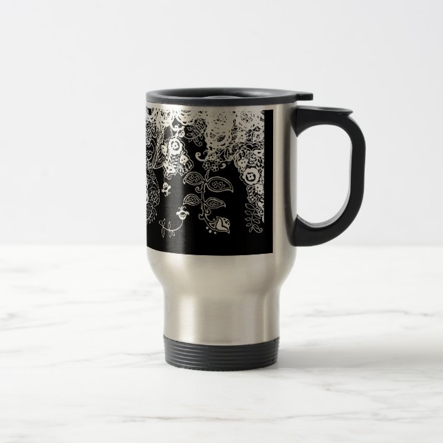 Paisley-Spitze-Reise-Tasse Reisebecher (Rechts)