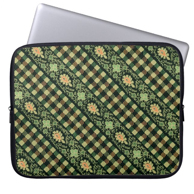 Paisley Stripe Laptopschutzhülle (Vorderseite)