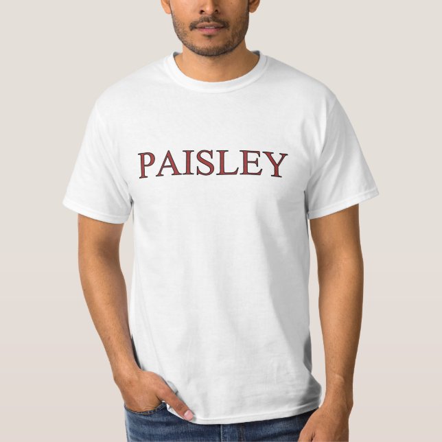 Paisley T - Shirt (Vorderseite)