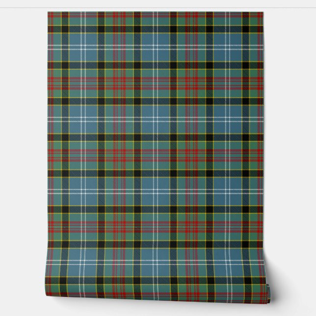 Paisley Tartan Kariert Scottish Clan Tapete (Abrollen)