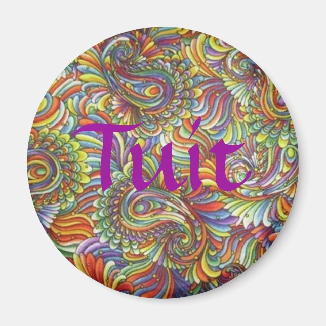 Paisley Tuit Magnet (Vorne)