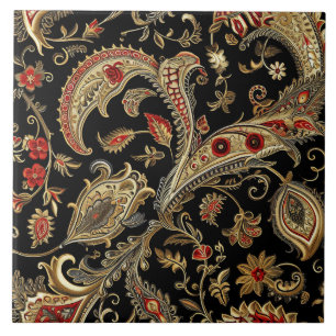 Paisley, Viktorianisch, Gothic, Fliese