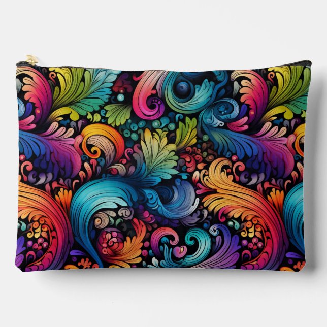 Paisley  zubehörtasche (Vorderseite)