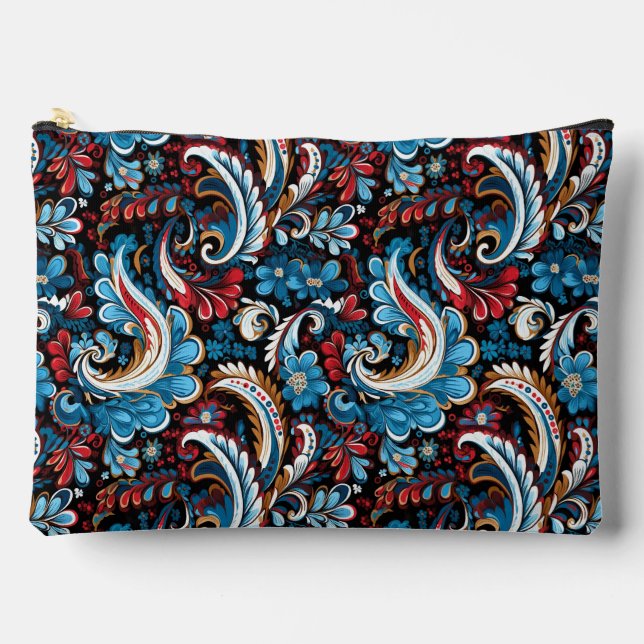 Paisley  zubehörtasche (Vorderseite)