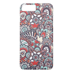 Paisleyblumengekritzel-Muster Case-Mate iPhone Hülle