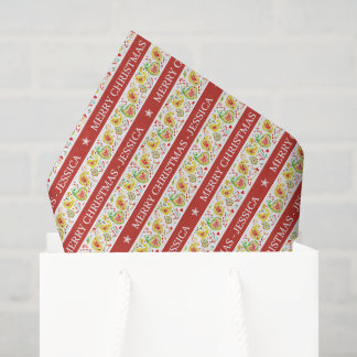 Paisleymuster-Weihnachtsbrauch Seidenpapier