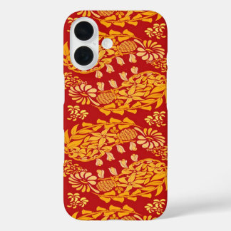 Paisleys Floral Indian iPhone 16 Hülle
