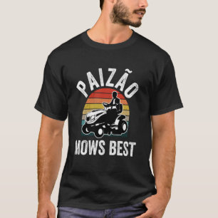Paizao mäht besten lustigen Gärtner Rasenpflege Va T-Shirt