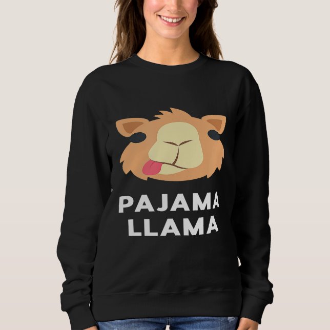 Pajama Llama Llama Pajama Sweatshirt (Vorderseite)