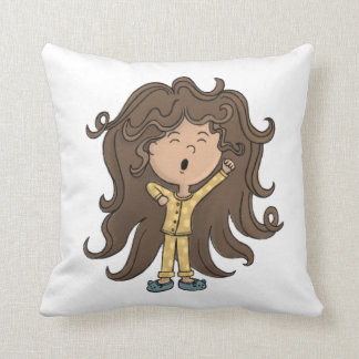 Pajama-Mädchen Pillow Kissen