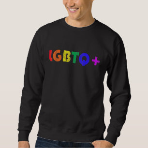 Pajama Party Lgbt Flag Lesbian Camping - Happy Cam Sweatshirt