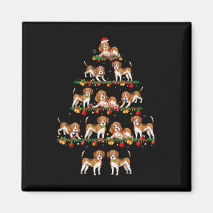 Pajama Sets Weihnachten Matching Beagle Dog X Magnet