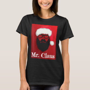 Pajamas Mens Mr. und Mrs. Claus Paares Matching Ch T-Shirt