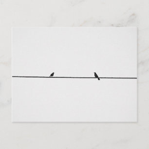 Pájaros Amigos Postkarte