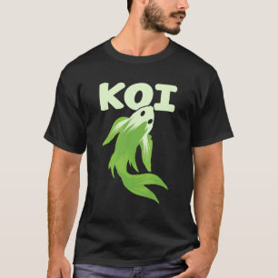 Pak Koi Gemüse Pak Choi Koi Fisch Prank Punny H T-Shirt