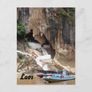 Pak ou laos postkarte