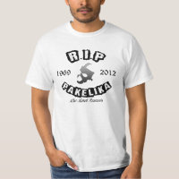 Pakelika schwarzer Steigungs-Masken-Tribut-T -