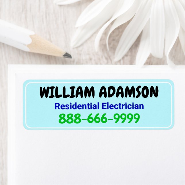 Paket mit Werbe-Call-Labels (Kontaktinformationen) (Insitu)