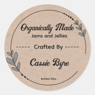 Paketlösungen für kundenspezifische Geschäftsanfor Runder Aufkleber