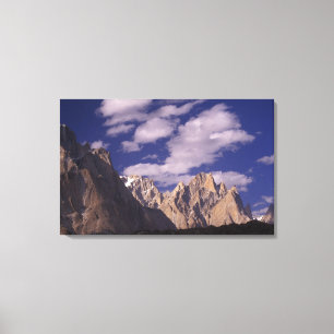 Pakistan, Baltoro Muztagh Range, Grand Cathedral Leinwanddruck