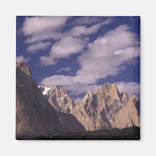Pakistan, Baltoro Muztagh Range, Große Kathedrale Magnet (Vorne)