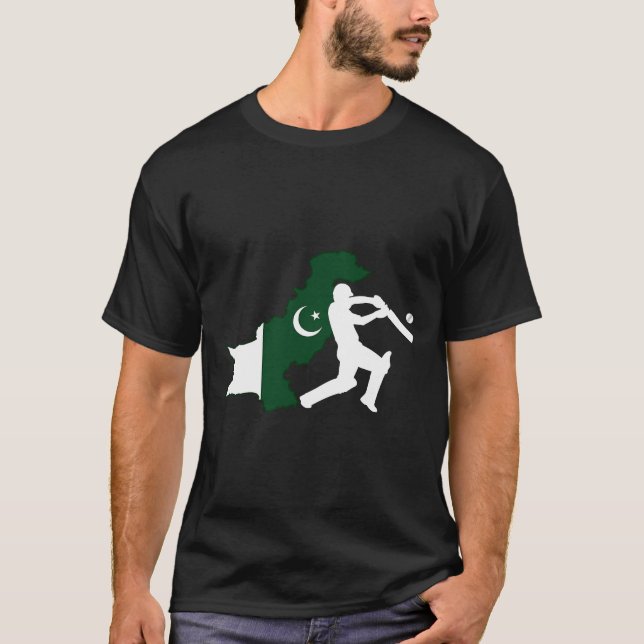 Pakistan Cricket Design Pakistan Cricket Team T-S T-Shirt (Vorderseite)