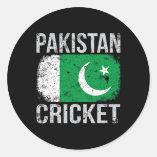 Pakistan Cricket Runder Aufkleber