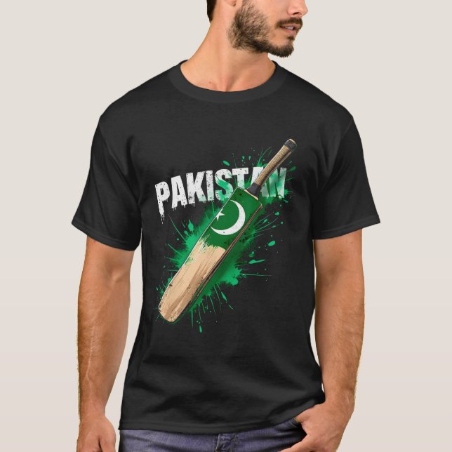 Pakistan Cricket T 1  T-Shirt (Vorderseite)