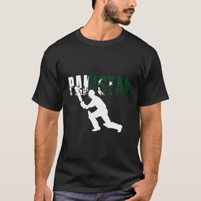 Pakistan Cricket T-Shirt (Vorderseite)