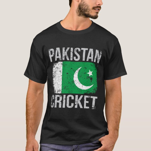 Pakistan Cricket  T-Shirt (Vorderseite)