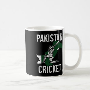 Pakistan Cricketspieler pakistanische Flagge Stolz Kaffeetasse