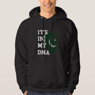 Pakistan Es Ist In Meiner DNA Pakistanische Flagge Hoodie