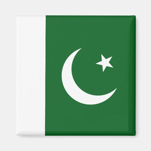 Pakistan Flag Magnet (Vorne)