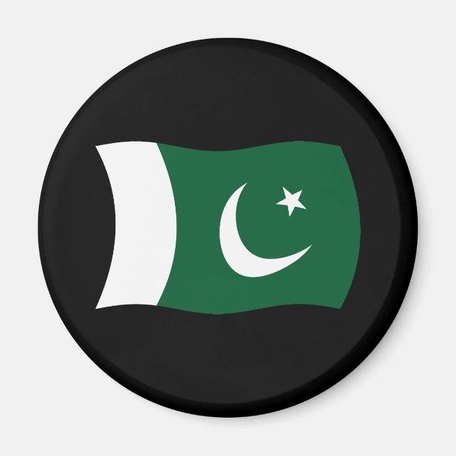 Pakistan Flag Magnet (Vorne)