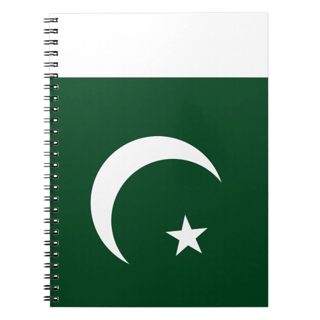 Pakistan Flag Notebook - Ein Journal für Büro Notizblock (Vorderseite)