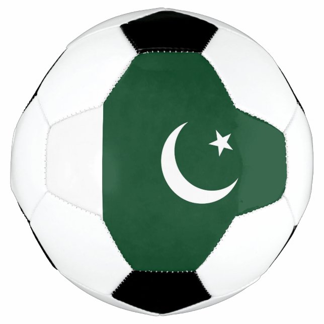 Pakistan-Flagge Fußball (Vorderseite)