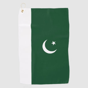 Pakistan-Flagge Golfhandtuch