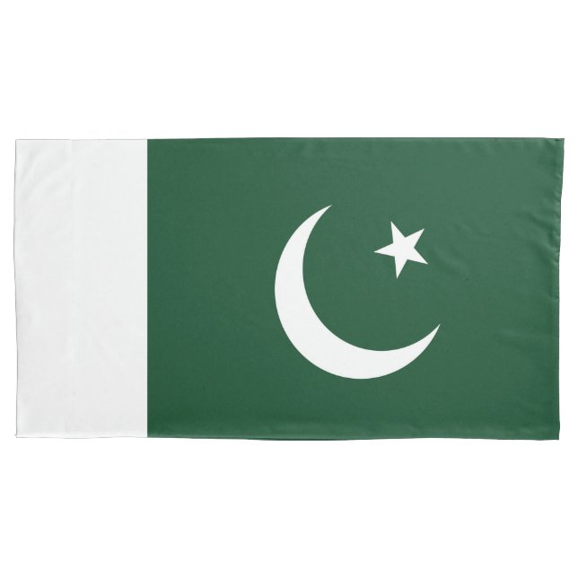 Pakistan-Flagge Kissenbezug (Vorderseite)