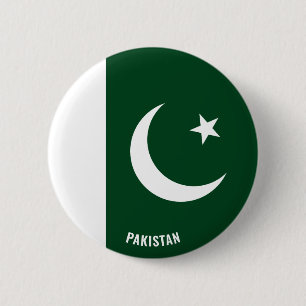 Pakistan-Flagge Niedlich Patriotisch Button