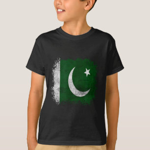 Pakistan-Flagge pakistanisches Cricket Cricketspie T-Shirt