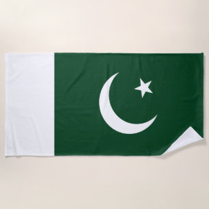 Pakistan-Flagge Strandtuch